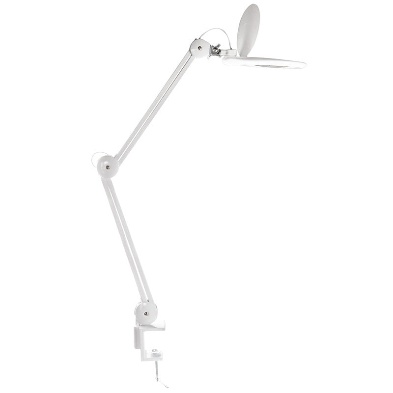 LED Lamp Clip-On Magnifying Glass for Work and Repair