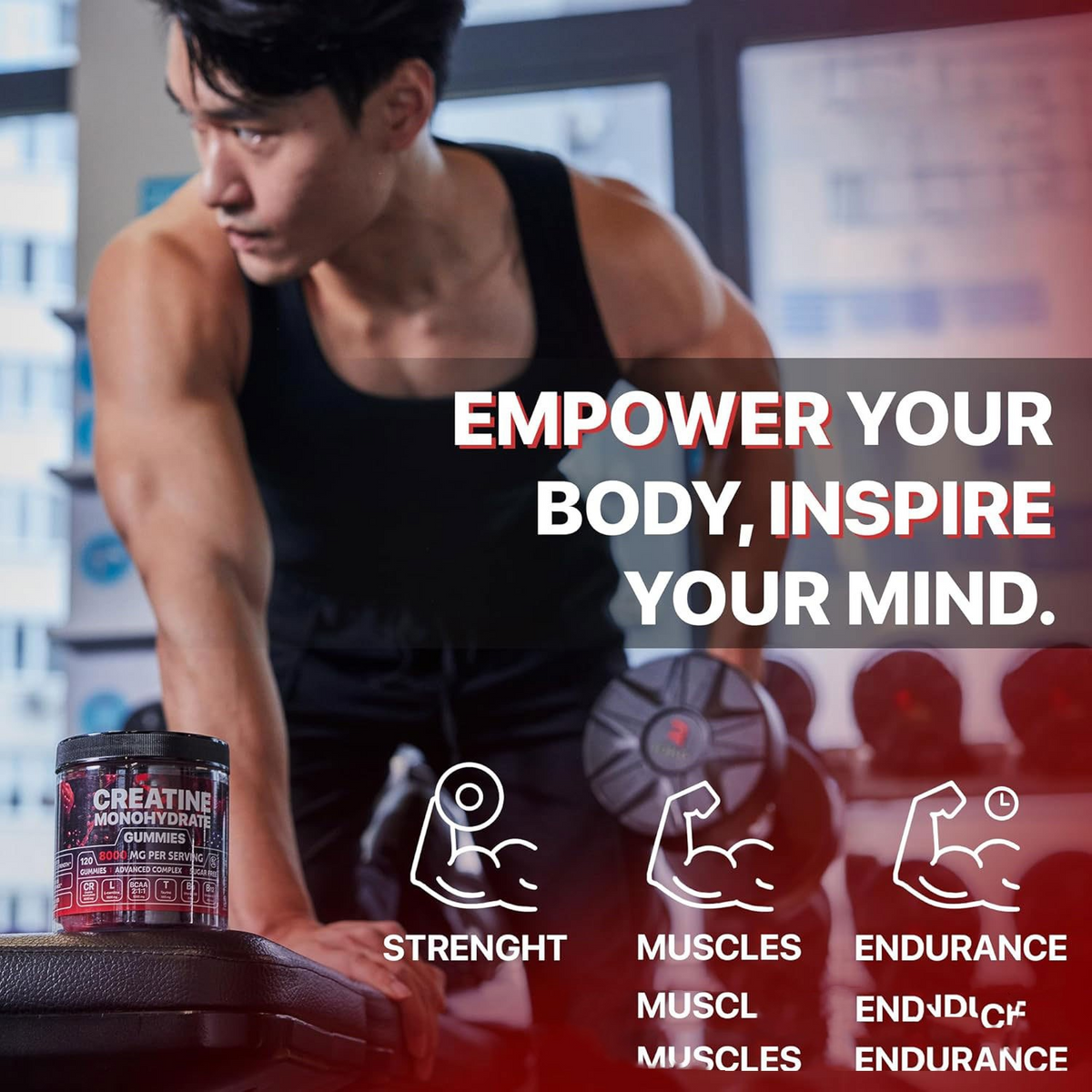 Muscle Boost Gummies CREATINE