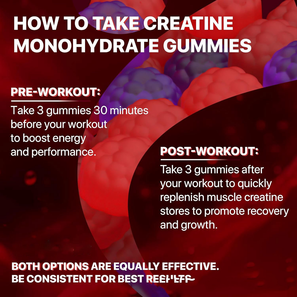 Muscle Boost Gummies CREATINE