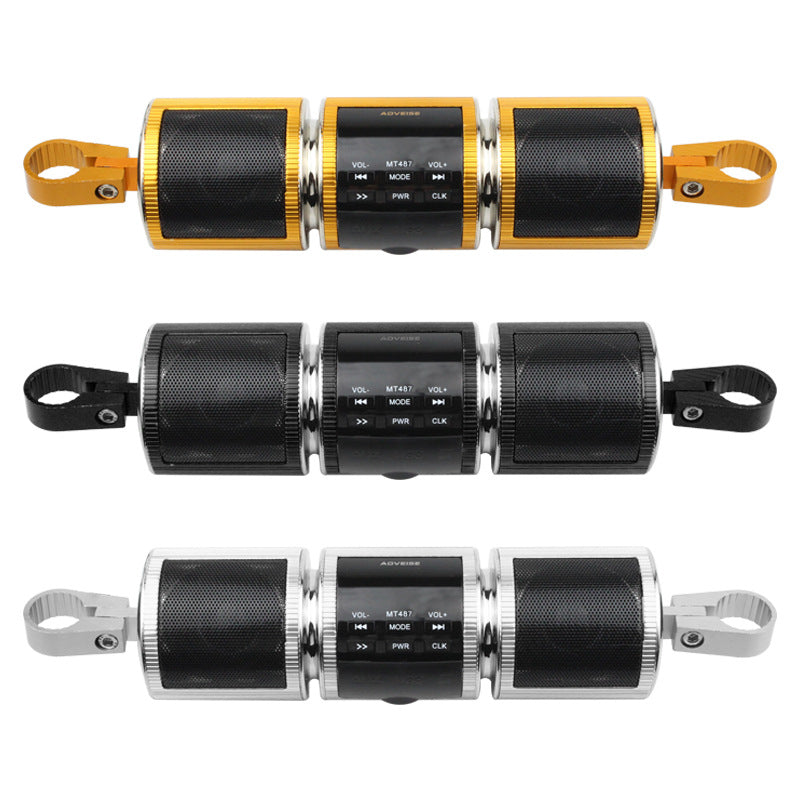 Waterproof Bluetooth Handlebar Speakers for Motorcycles