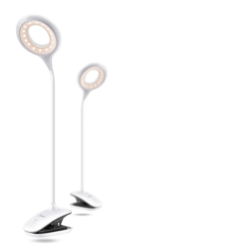 Rechargeable Eye-Caring Desk Lamp with Clip Design