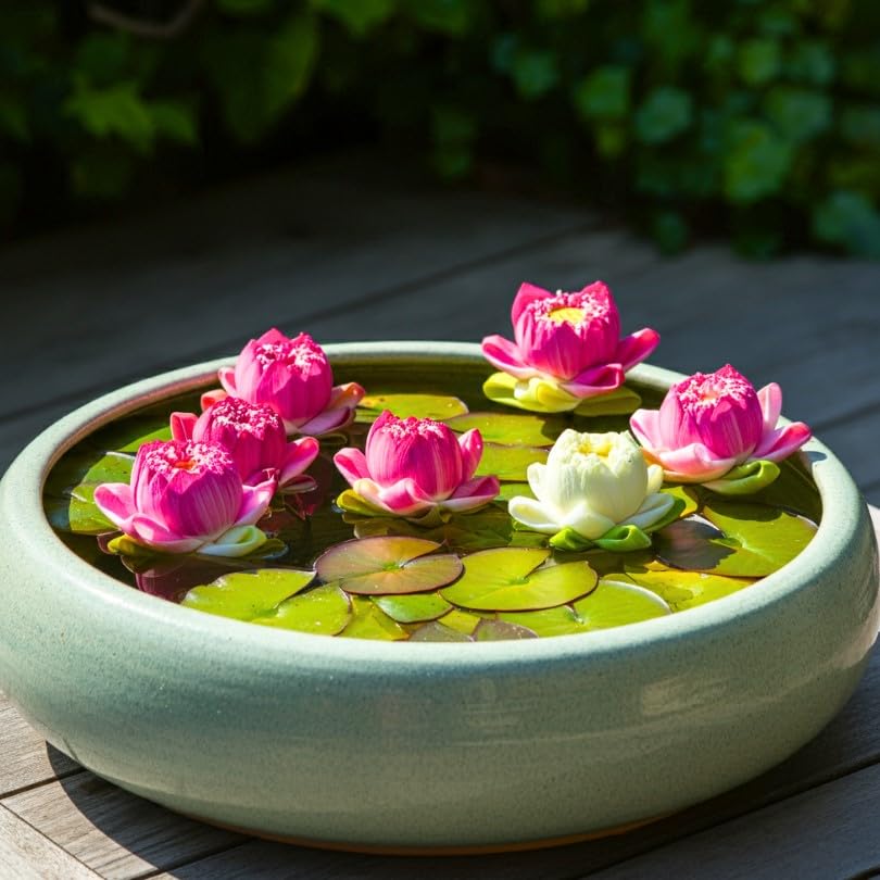 12 Lotus Seeds for Planting - Great for Koi Pond Aquatic Plant Bonsai