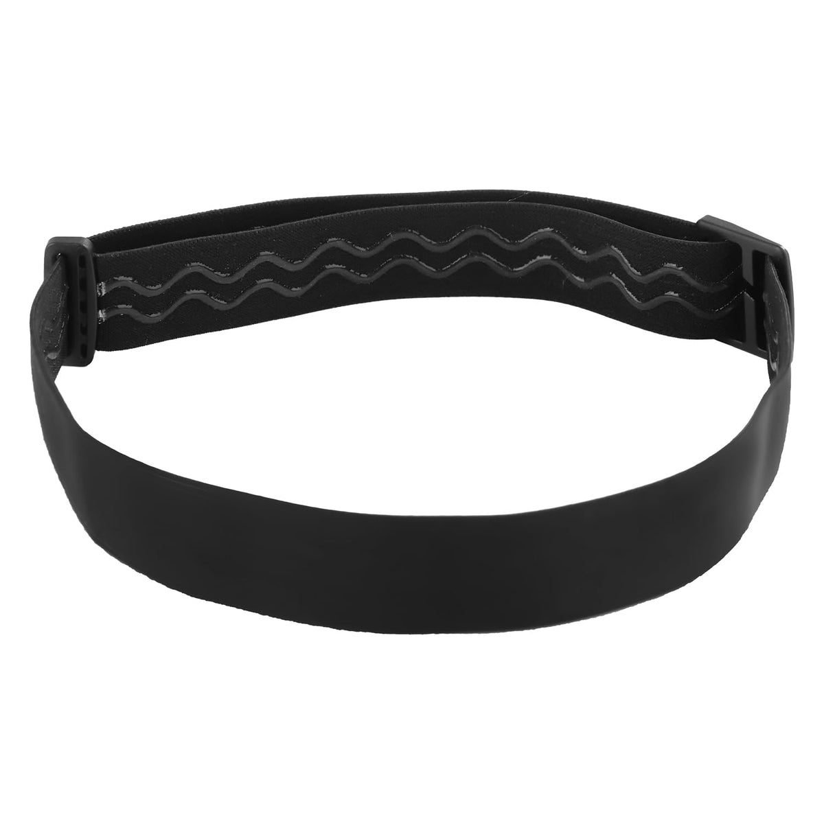 Elastic Headlamp Strap Black Headlamp Strap Replacement Headband Comfortable Not Easy to Fall Headlamp Band Fit for Most Black Diamond Petzl Princeton Tec Energizer Fenix Pelican Streamlight