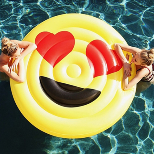 2020 Creative Emoji Inflatable Pool Float for Kids