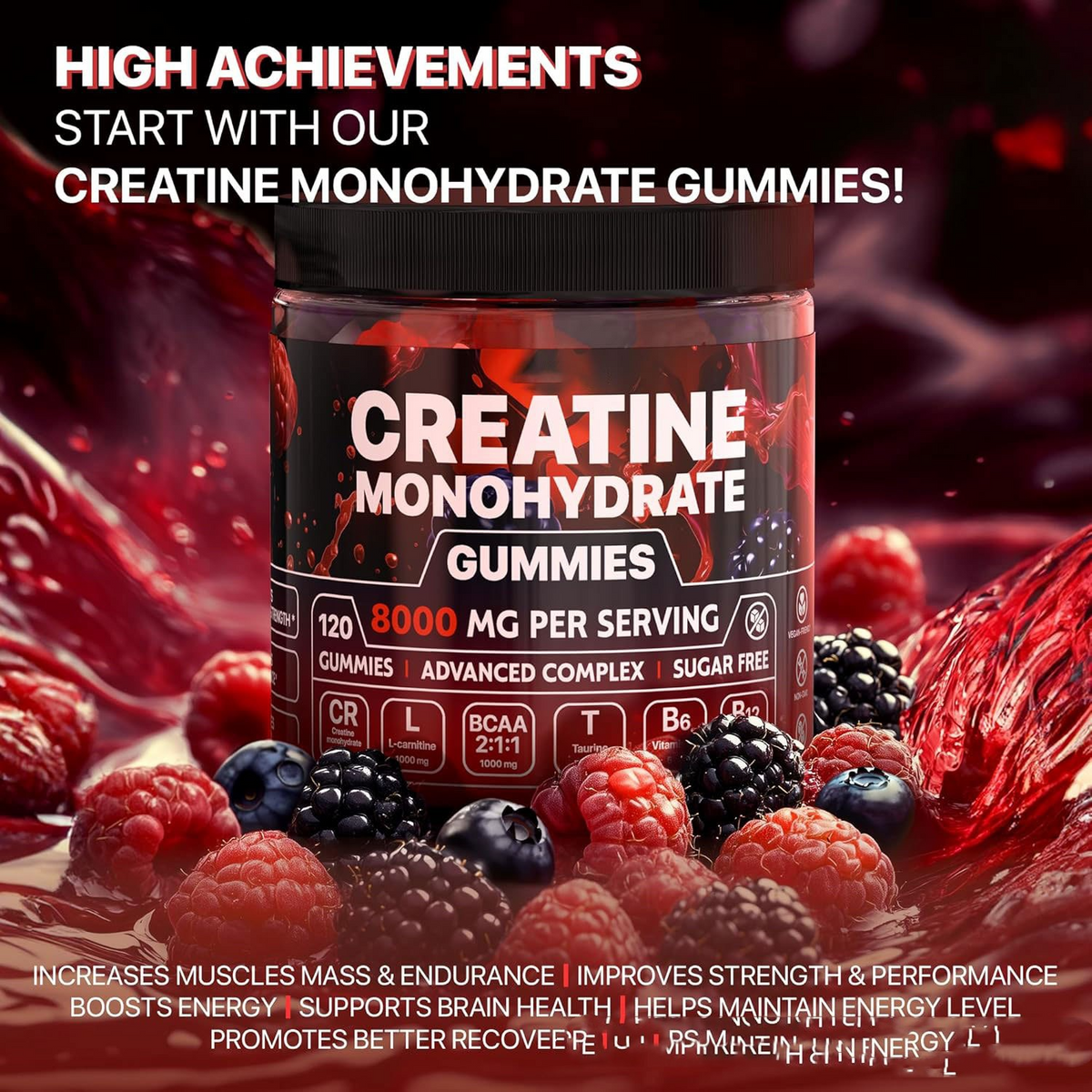 Muscle Boost Gummies CREATINE