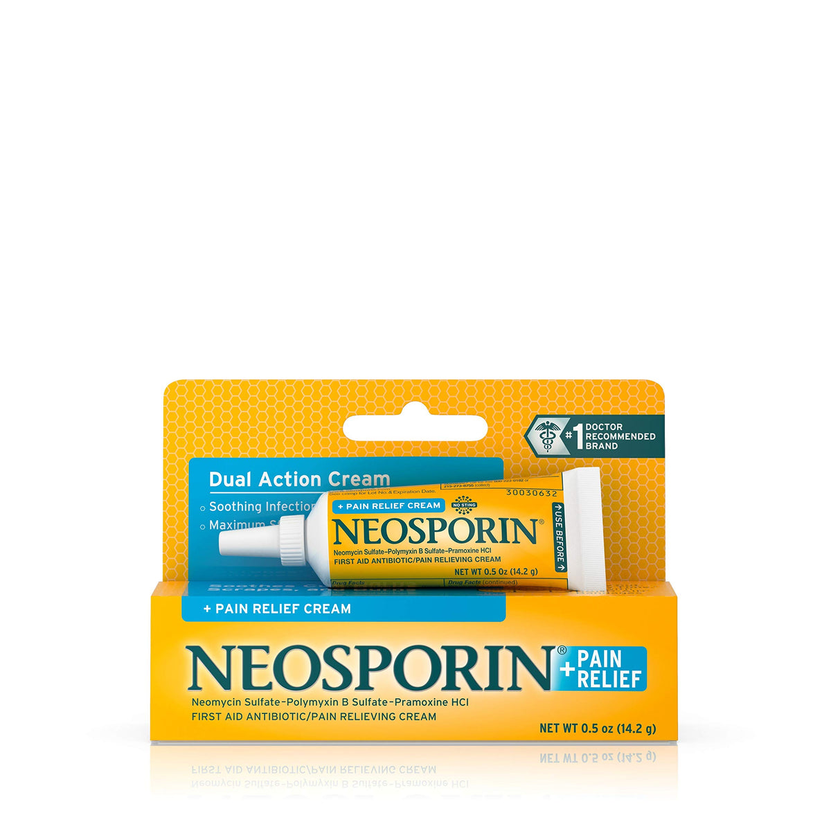 Neosporin + Pain Relief Dual Action Cream .5 Oz